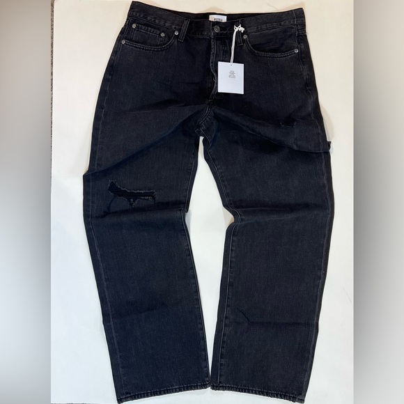 NWT Pistola Cassie Super High Rise Straight in Night Shade Distressed Size:32 - Picture 2 of 14
